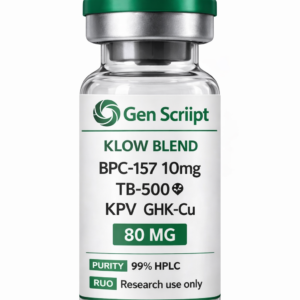 BPC-157, TB-500, KPV, GHK-Cu 80mg (Klow Blend)