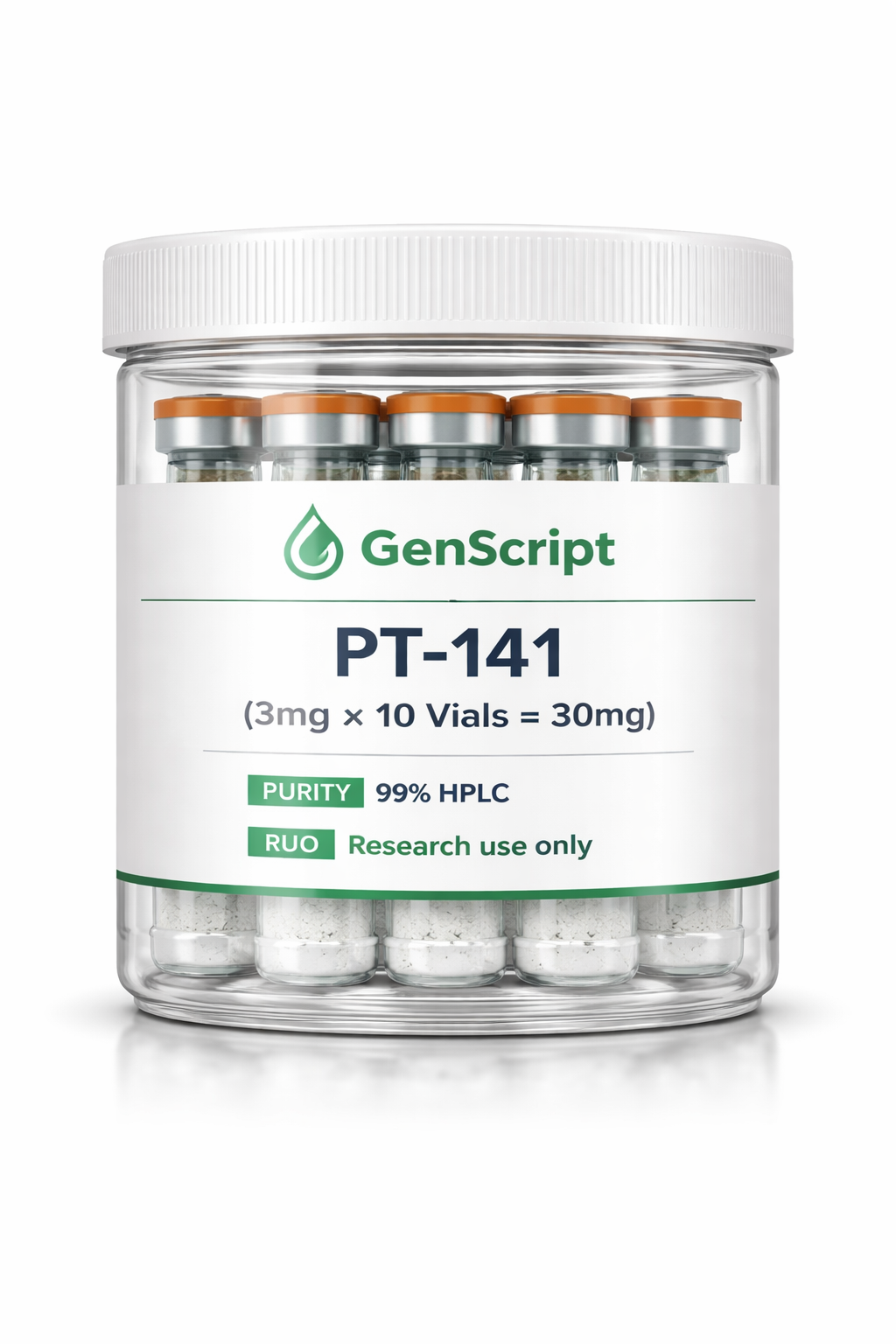PT-141 (3mg x 10 Vials = 30mg)